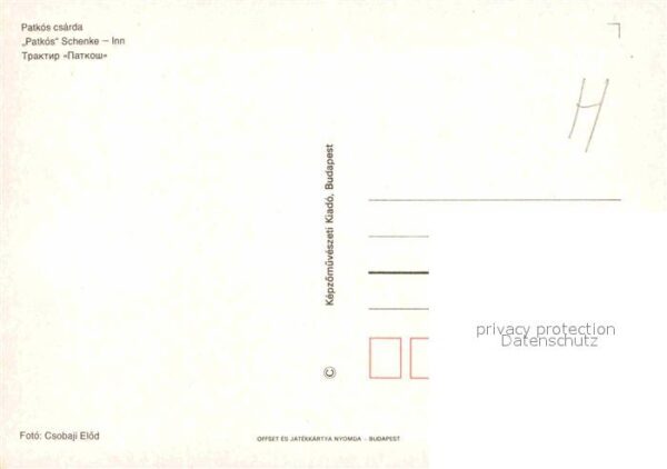Budapest Patkos Schenke – Bild 2