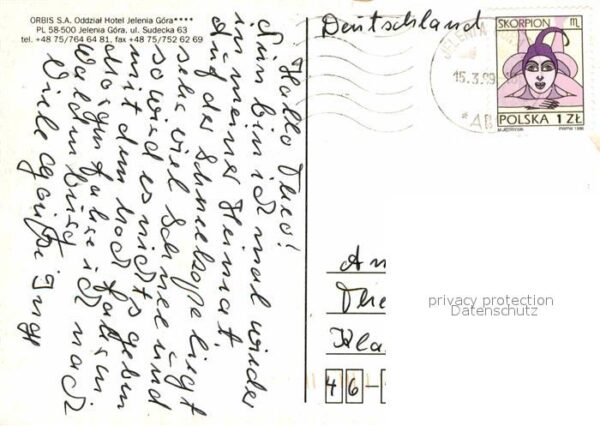Jelenia Gora Hirschberg Schlesien Hotel Orbis – Bild 2