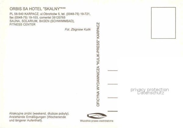 Karpacz Hotel Orbis Skalny – Bild 2