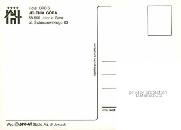 Jelenia Gora Hirschberg Schlesien Hotel Orbis Jelenia Gora – Bild 2