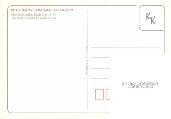 Balatonlelle Hotel Nadas Gasthaus Restaurant – Bild 2