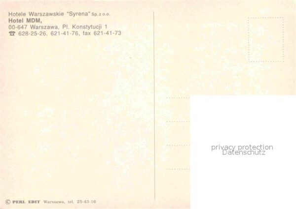 Warszawa Hotel Syrena – Bild 2
