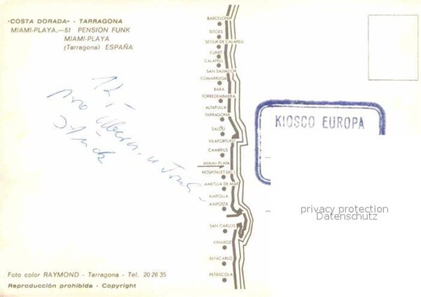 Tarragona Miami Playa Pension Funk – Bild 2