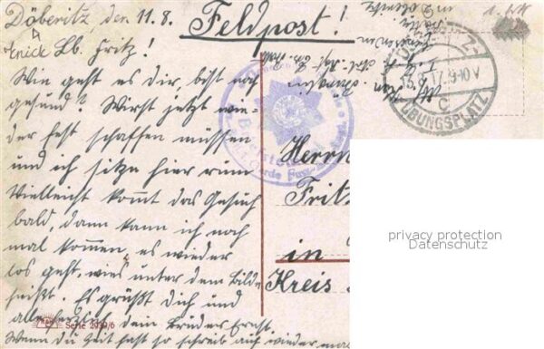 Militaria Regimente Artillerielied Kanone WK1 – Bild 2