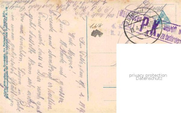 Militaria Poesie Seemann WK1 – Bild 2