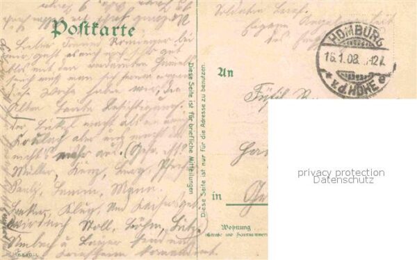 Militaria Regimente Reserve Grusskarte Parole – Bild 2