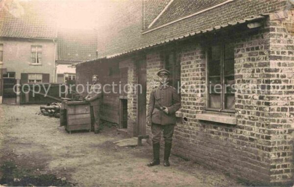 Militaria Soldatenleben WK1
