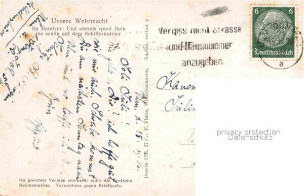 Militaria Wehrmacht Soldatenleben Harmonika Ulm IR56 – Bild 2