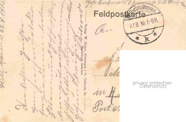Militaria Jaeger Poesie Die schwarzen Jäger Soldat mit G – Bild 2