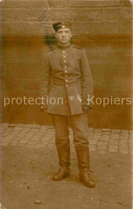 Militaria Jugend Zweibrücken Stempel Soldat WK1