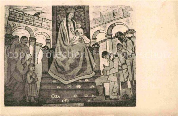 Militaria Religion Bayr. Res. Inf. Regt no. 2 Notkirche ST