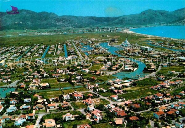 Ampuriabrava Vista aerea Fliegeraufnahme
