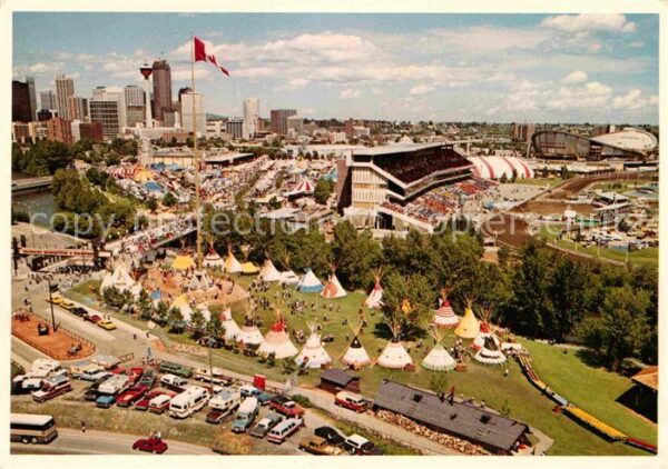 Calgary Exhibition and Stampede Aerial View Ind
