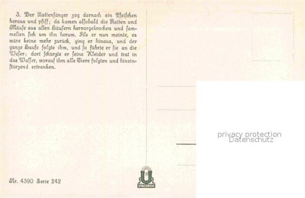 Maerchen Sagen Der Rattenfänger von Hameln Nr. 4390 Se – Bild 2