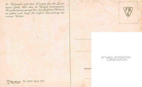 Maerchen Sagen Rübezahl Nr. 3895 Serie 161 F. Elssner – Bild 2