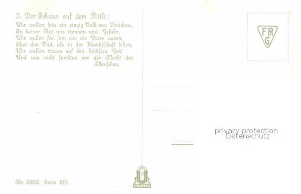 Maerchen Sagen Wilhelm Tell Nr. 3902 Serie 158 Otto Pe – Bild 2