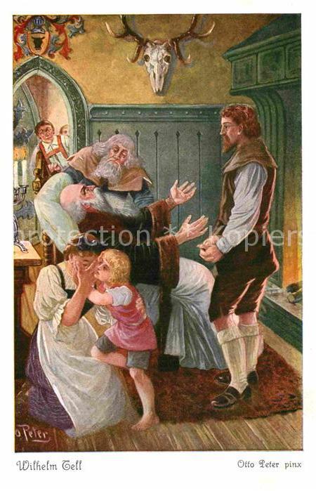 Tell Wilhelm Im Edelhof zu Attinghausen Otto Peter N