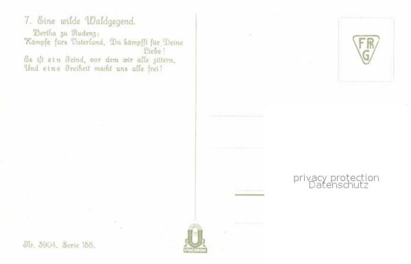 Tell Wilhelm Eine wilde Waldgegend Otto Peter Nr. 39 – Bild 2