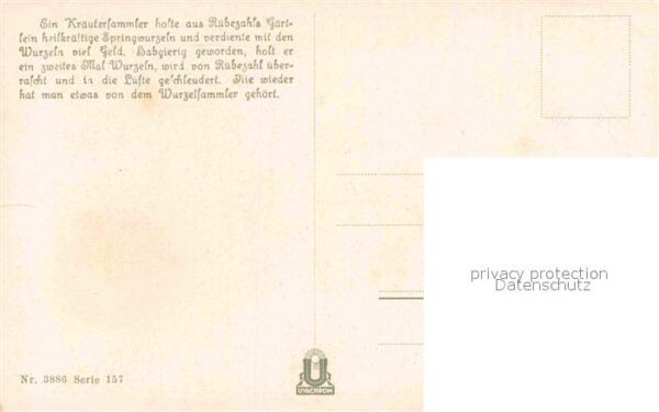Maerchen Sagen Rübezahl und der Wurzelsammler F. Elssn – Bild 2