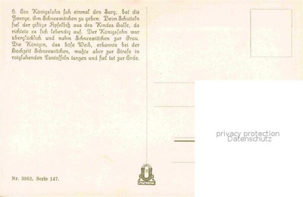 Maerchen Sagen Schneewittchen Brüder Grimm Otto Kubel – Bild 2