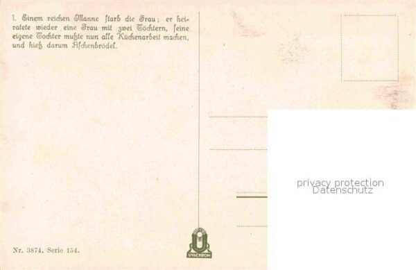 Maerchen Sagen Aschenbrödel Brüder Grimm Otto Kubel Nr – Bild 2
