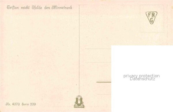 Sagen Maerchen Tristan Georg Mühlberg Nr. 4370 Serie 2 – Bild 2