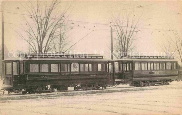 Strassenbahn I.R.C. No. 3021 Trailer No. 1012 Kuhlma