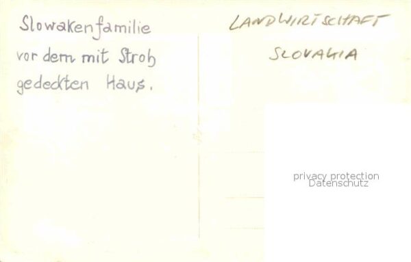 Landwirtschaft Slovakia Bauernhaus – Bild 2