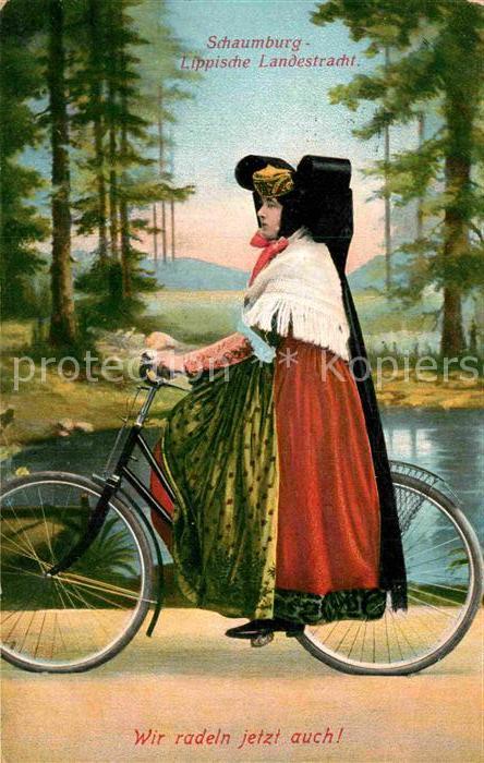 Trachten Schaumburg-Lippe Fahrrad