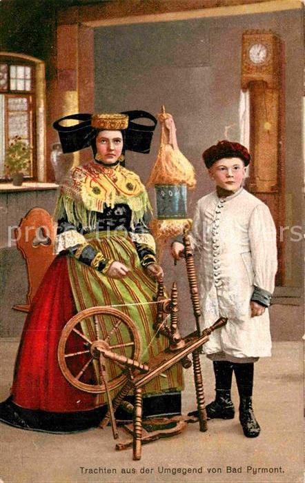 Trachten Bad Pyrmont Spinnrad
