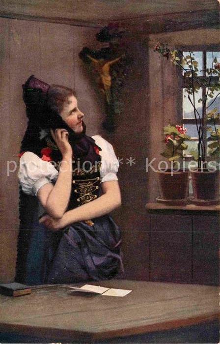Hoffmann Heinrich Im Hergottswinkel Trachten Schwarzwald