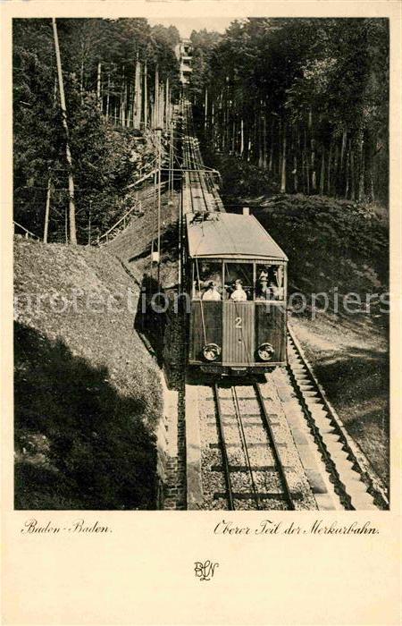 Zahnradbahn Merkurbahn Baden-Baden