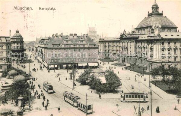 Strassenbahn München Karlsplatz