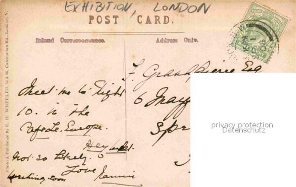 Exhibition Franco-British London 1908 Machinery Halls – Bild 2