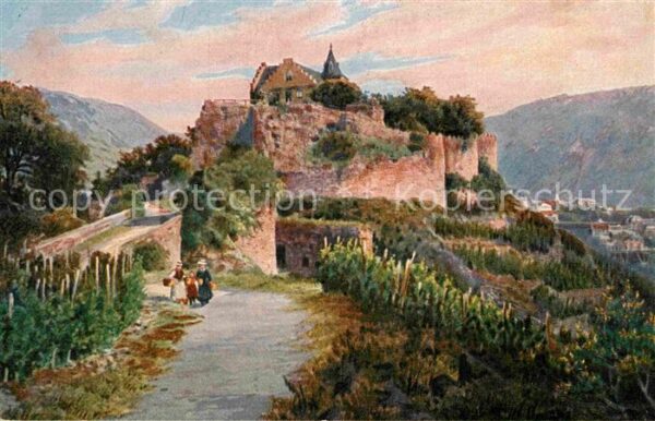 Verlag Wiedemann WIRO Nr. 2062 C Bad Münster am Stein Burg Ebernb