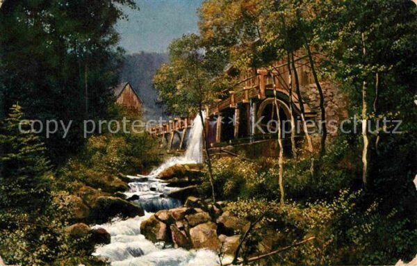 Hoffmann Heinrich Sägemühle im Hohwald