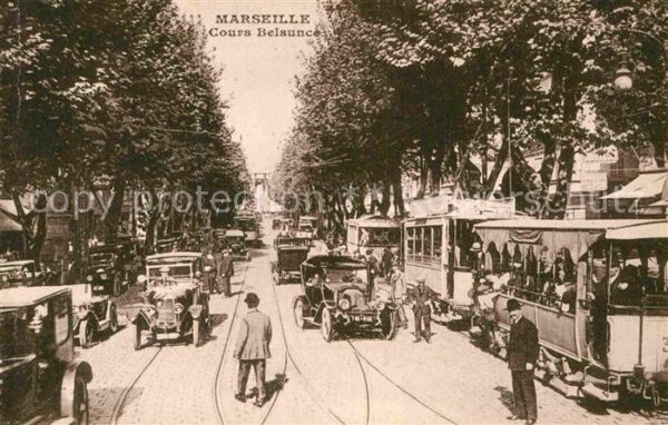 Strassenbahn Marseille Cours Belsunce