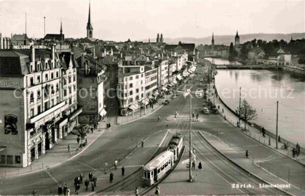 Strassenbahn Zürich Limmatquai