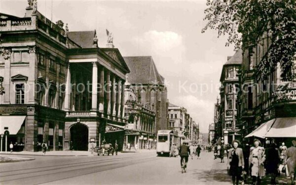 Strassenbahn Breslau Schweidnitzerstrasse Opernhaus