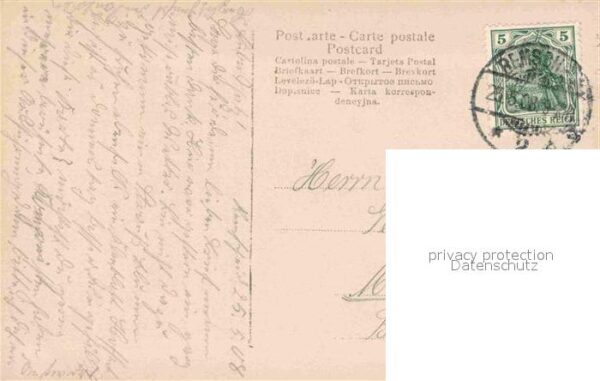 Mozart Wolfgang Amadeus Künstlerkarte Rumpf – Bild 2