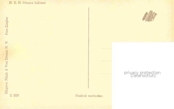 Adel Niederlande Prinses Juliana – Bild 2