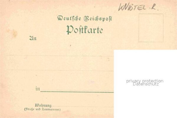 Kuenstlerkarte R. Knötel Kürassier 1813 – Bild 2
