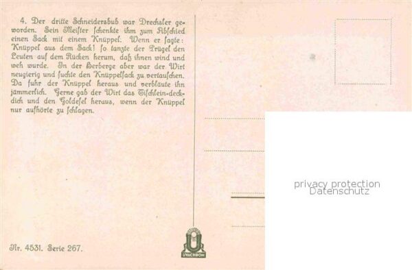Maerchen Sagen Tischlein deck dich Brüder Grimm Georg – Bild 2