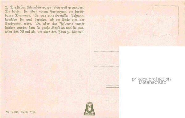 Maerchen Sagen Die sieben Schwaben Georg Mühlberg Nr. – Bild 2