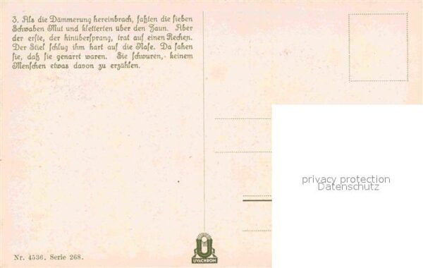 Maerchen Sagen Die sieben Schwaben Georg Mühlberg Nr. – Bild 2