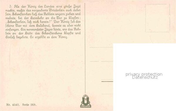Maerchen Sagen Brüderchen und Schwesterlein Brüder Gri – Bild 2