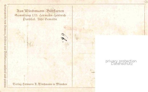Verlag Wiechmann Nr. 132 Hermann Hendrich Gralsburg – Bild 2