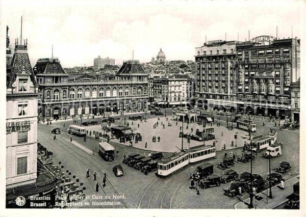 Strassenbahn Bruxelles Place Rogier Gare du Nord