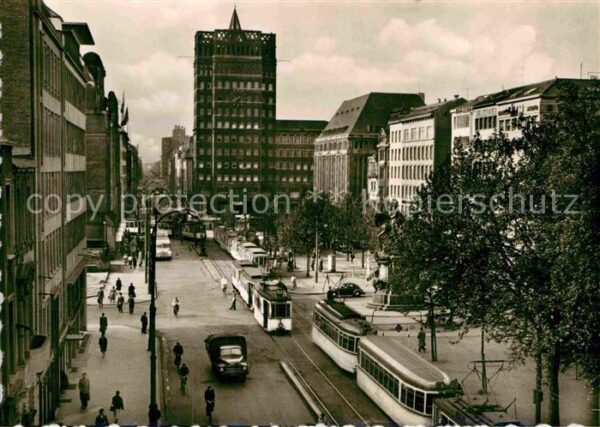Strassenbahn Düsseldorf Alleestrasse