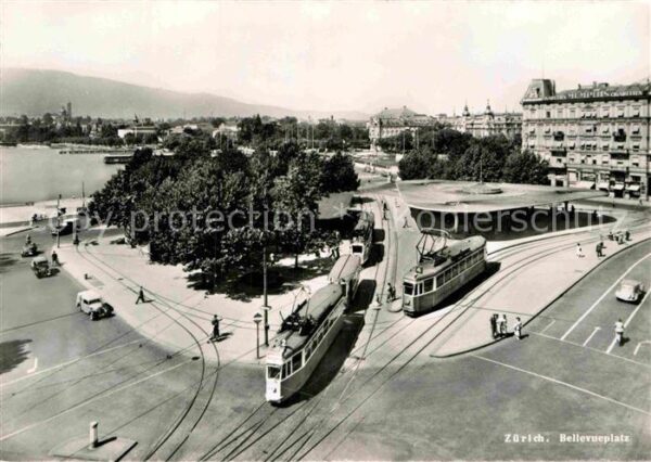 Strassenbahn Zürich Bellevueplatz